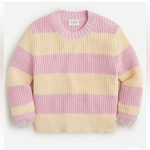 JCrew Collection Feather Trim Sweater BNWT